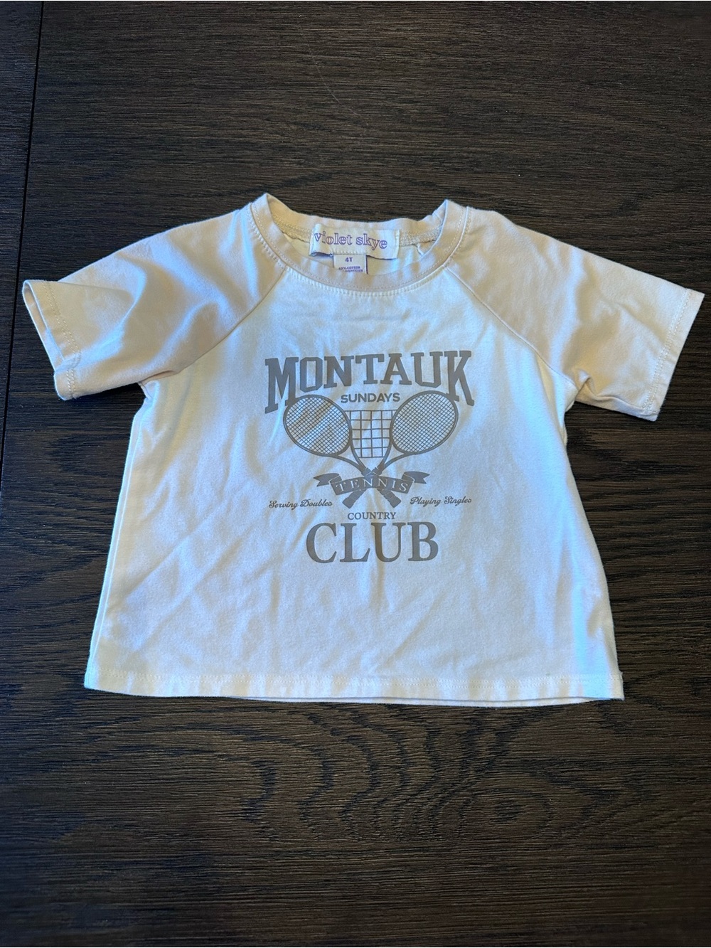 Montauk Club Graphic Tee - White